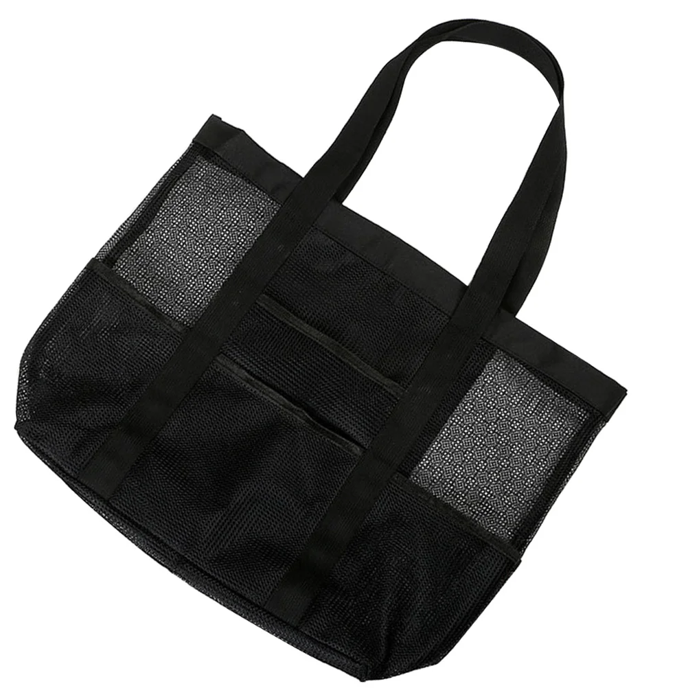 

Beach Bag Mesh Handheld Multi-Function Organizer Large Capacity Toiletry Storage for Travel Pool Shower Bathroom