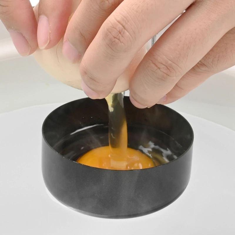 Folding Eggs Poacher with Heat Resistant Handle Folding Eggs Boiling Pots Metal Texture Perfect for Easily Eggs Poaching
