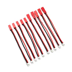 5pcs JST SYP Male Female to PH2.0 2Pin Adapter Soft Silicone Cable for Scx24 Battery Adapter E-Flite to Blade MCP-X Lipo Battery