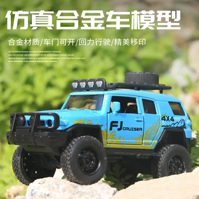 Diecast Scale 1:36 Pull Back Alloy Toy Car Model Metal Simulation SUV Sports Racing Car Model Set Kids Hot Sales Toys for Boys