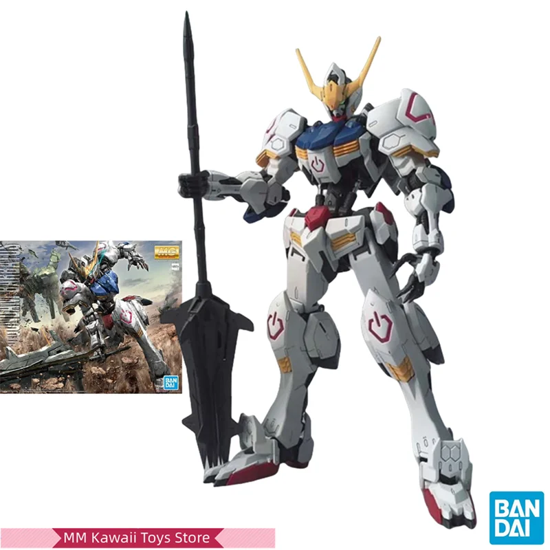 Bandai Gundam Modelkit Anime Figuur Mg 1/100 Ijzerbloedige Wezen Barbatos Vierde Vorm Actiefiguren Speelgoed Cadeaus Voor