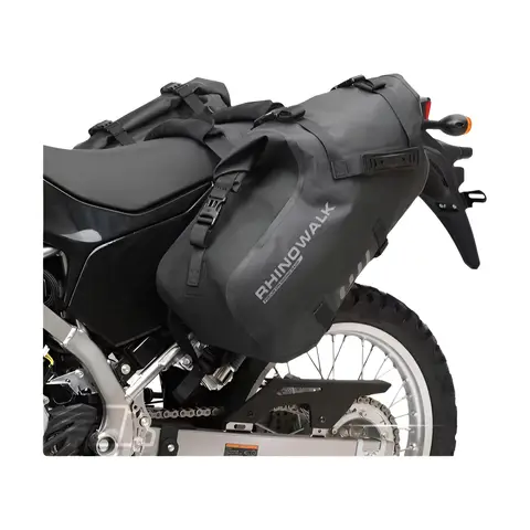 Rhinowalk Motorcycle Bag 100%Waterproof 18L/28L/48L Large Capacity 2 Pcs Universal Fit Motorcycle Pannier Bag Saddle Side Bags