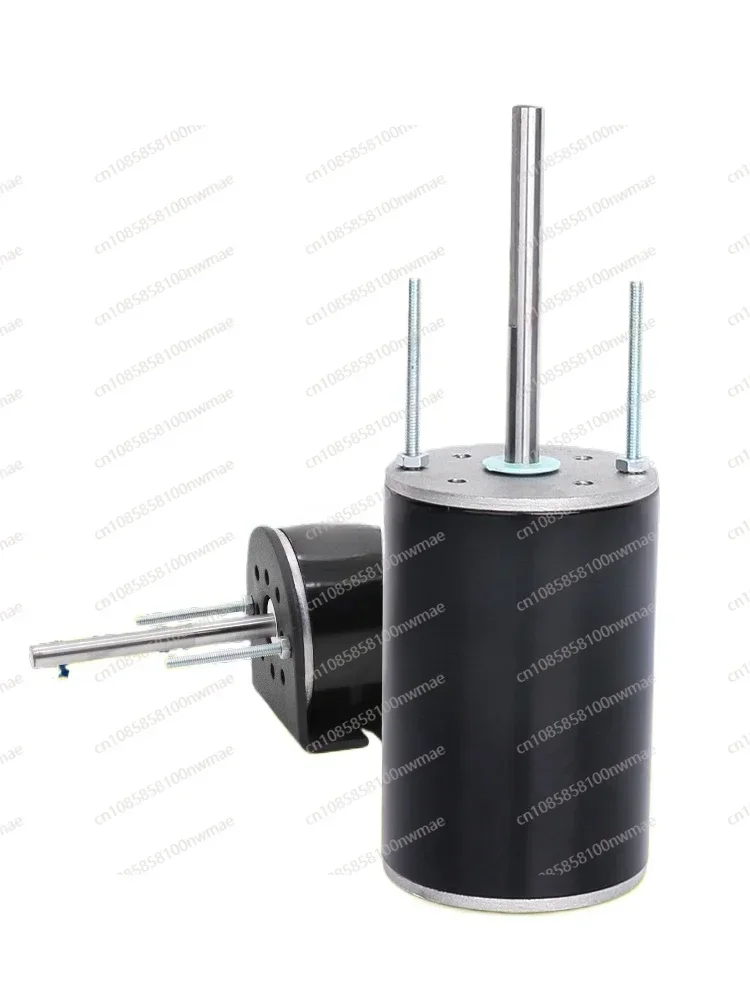 12V permanent magnet DC high-speed motor 24V high-power 150W long shaft small motor