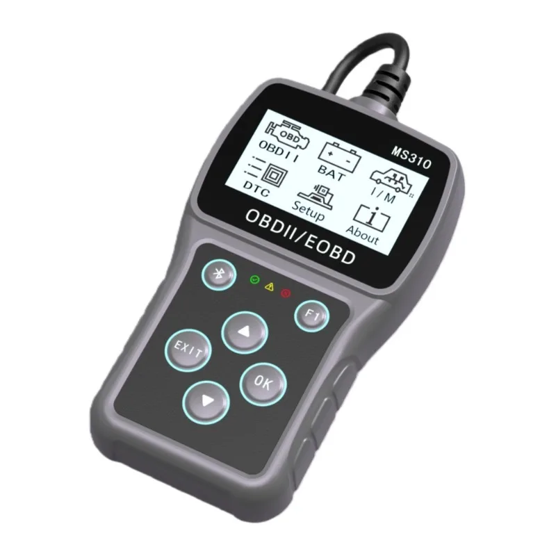 MS310 OBD2 Car Diagnostic Tool Advanced Vehicle Fault Scanner Battery Test Code Reader Analyzer