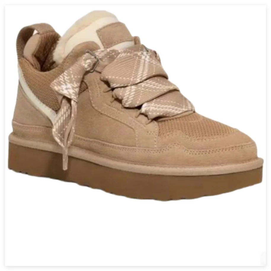 Zapatillas planas para hombre y mujer, zapatos de invierno de diseñador, piel baja, tacones altos, botines de nieve con plataforma, Mini Dipper, marca de lujo, color negro