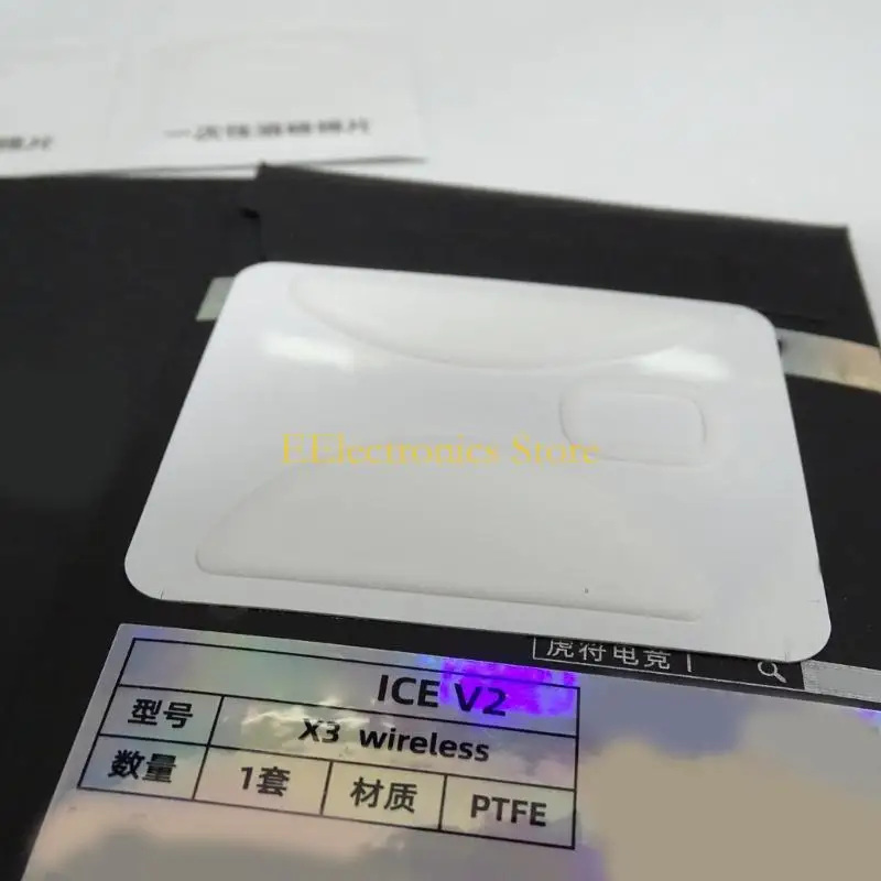 B03C 1Pack EsportsTiger ICE Version Mouse Skates Mouse Feet for Wireless Mouse Glides