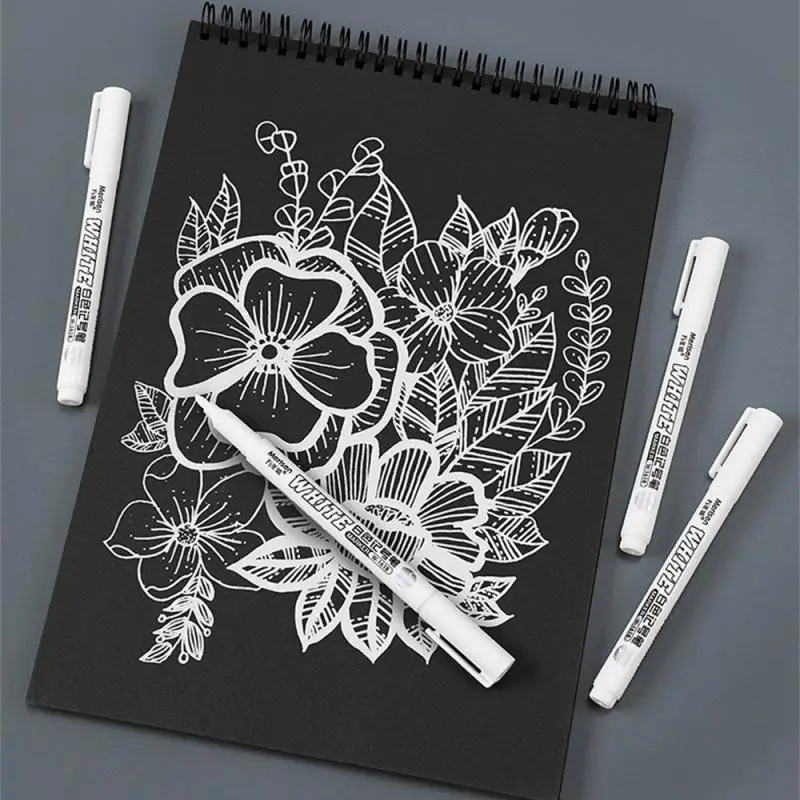 Водостойкий белый маркер, спиртовая краска, маслянистая ручка для рисования шин, граффити, перманентный маркер для ткани, дерева, кожи