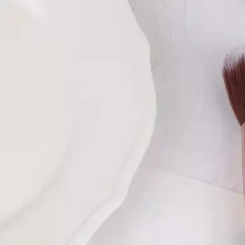 Nose Contour U-Shaped Makeup Brush Dual-End Nose Shadow Foundation Highlighter Brush Blush Brush Face Beauty Cosmetics Tools