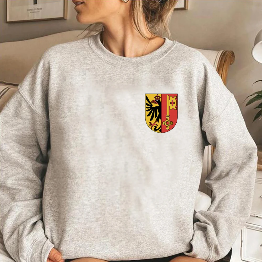 Suisse hoodies women funny Korean style Fleece Pullover women japanese pulls