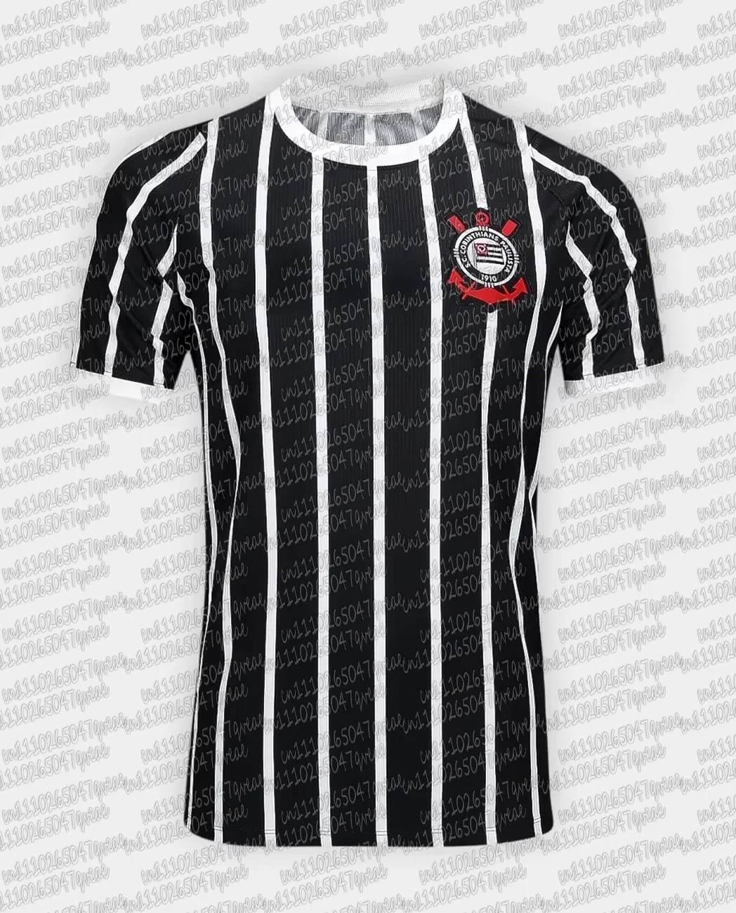 Street Fashion Brazil - Summer Brazil Timão Football Jersey Corinthians