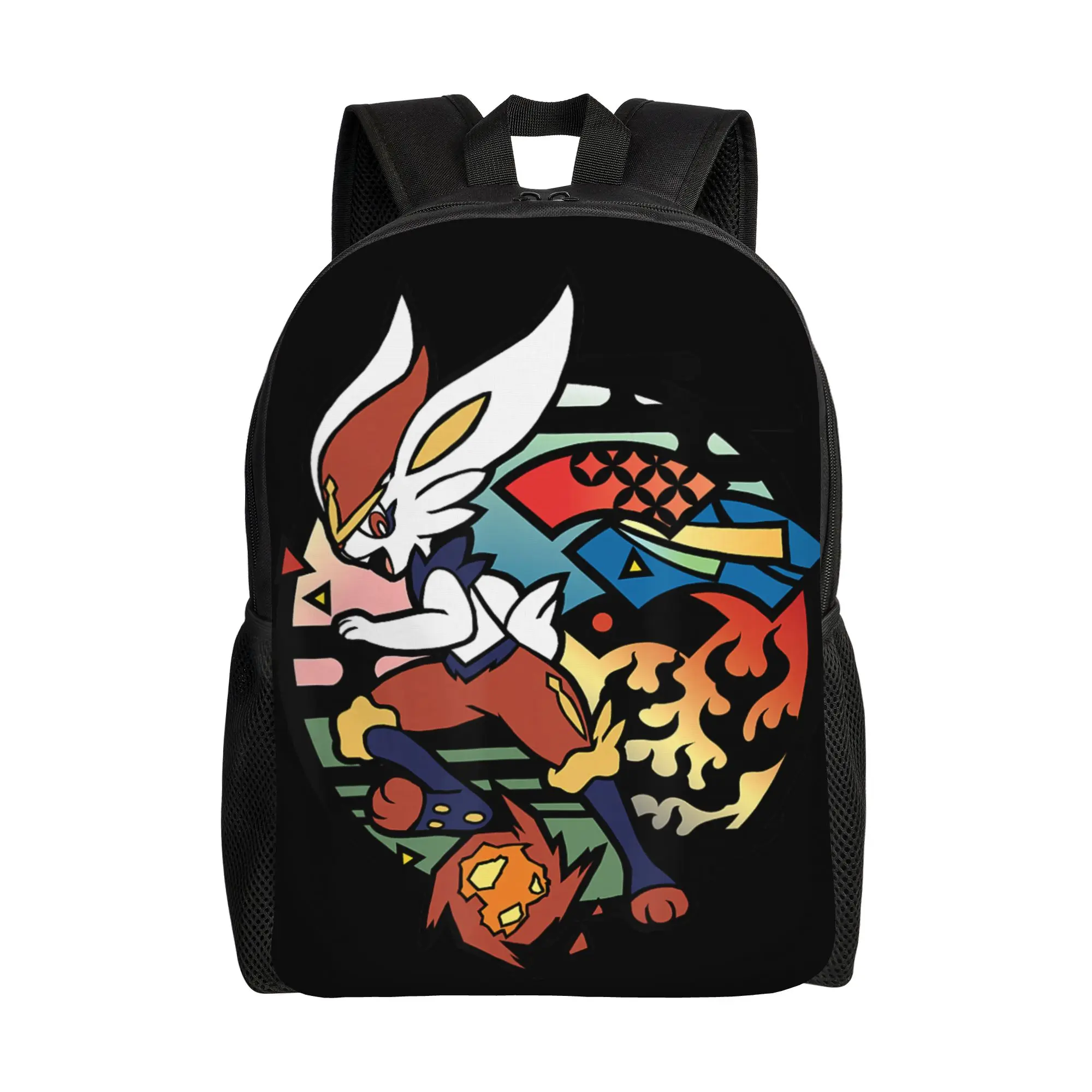 mochilas-bandai-pokemon-epic-cinderace-fireball-play-big-chest-circle-logo-daypack-mochila-journey-com-fecho-de-ziper