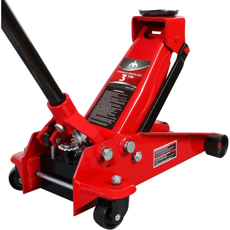 Floor 3 Ton Capacity Fast Lift Service Jack Steel Heavy Duty Hydraulic Car