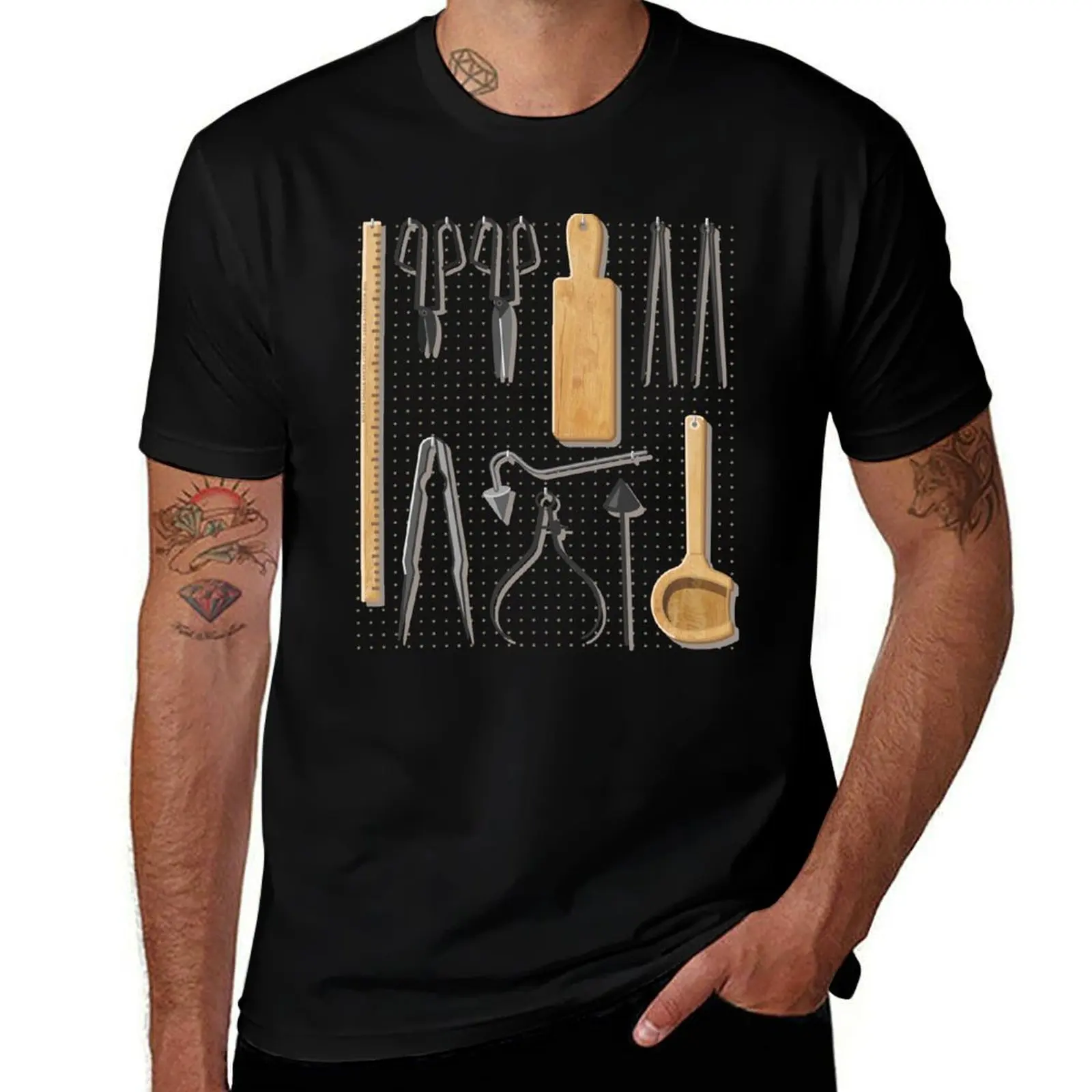 

Glassblowing Tools - Glass Blower / Glassblower T-Shirt hippie clothes oversized graphic tee summer clothes men t shirt