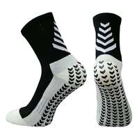 1 Pairs Men Women Soft Football Socks Running Breathable Anti-slip Soccer Basketball Cycling Sports Grip Socks