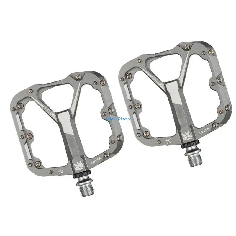 11UE سبائك الألومنيوم شقة دواسة 3 محامل الختم نونسليب الدراجات الدواسات منصة الدراجات الدواسات للدراجات الطريق الدراجات #3