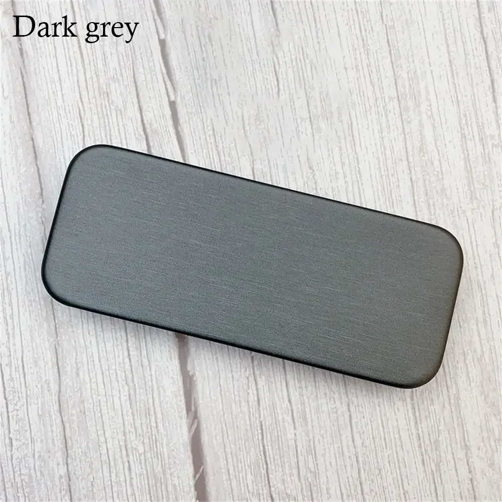 صندوق نظارات محمول مقاوم للضغط، حافظات نظارات معدنية قابلة للطي، غطاء حماية للرجال والنساء