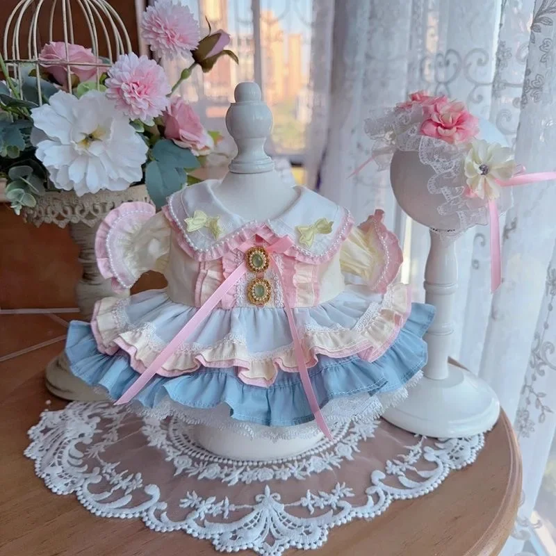 

40CM Cotton Doll Clothes 10CM 20CM Doll Clothes， Xingdailu /Lina / Beier Skirt, 50-55CM Reborn Doll Dress