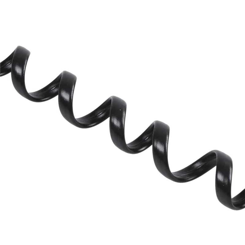 Y19A 5 uds 9,3 pulgadas negro RJ9 teléfono módem bobina línea Cable