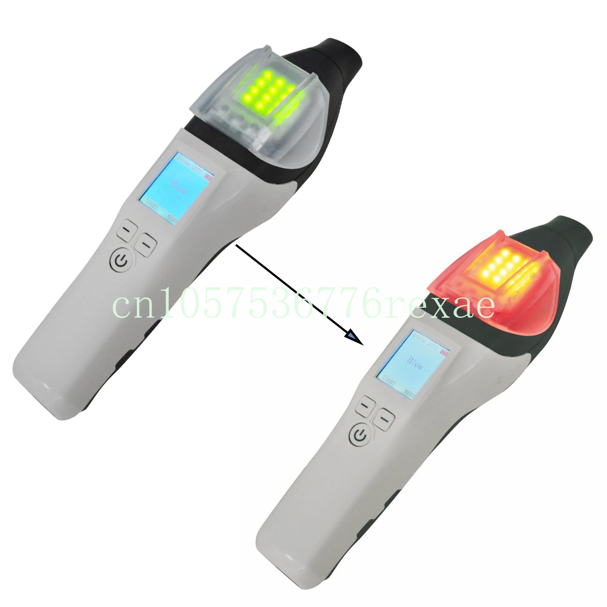 Rapid Quick Screening Test Professional Precise Police-Grade Breath Alcohol Tester