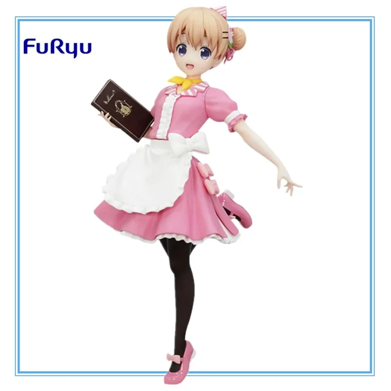 

In Stock Original FuRyu Is The Order A Rabbit Hoto Kokoa PVC Anime Character Model Collection Desktop Decoration Toys Gifts