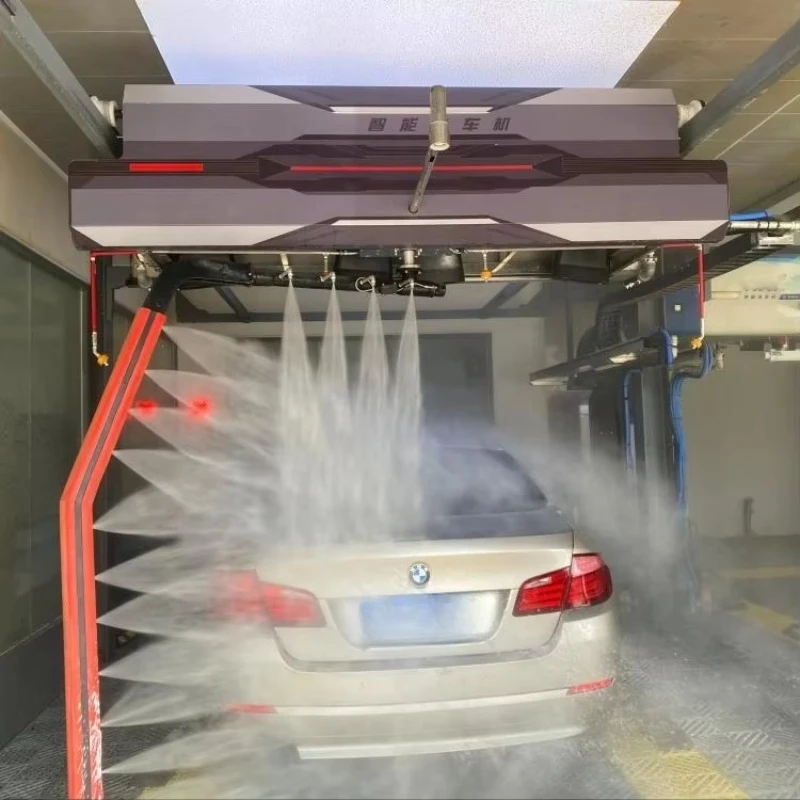 Smart 360 Car Wash Equipment Fully Automated Vehicle Washing Robot With Precision Control System For Modern Gas Station Business