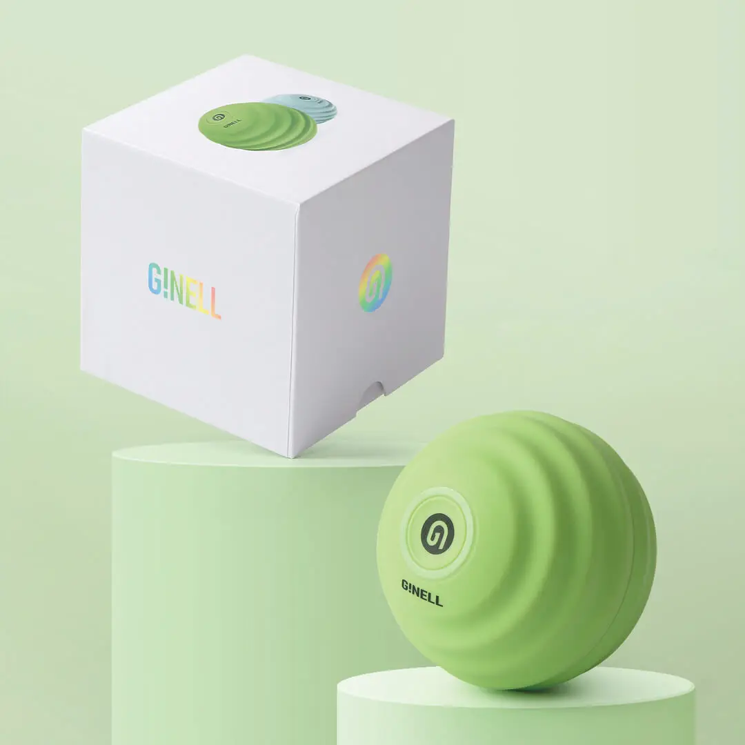 Xiaomi ไฟฟ้าโยคะ Fascia บอล Type-C ชาร์จขนาดเล็กและแบบพกพาอาหารวัสดุ TPE กันน้ำและ Wweatproof