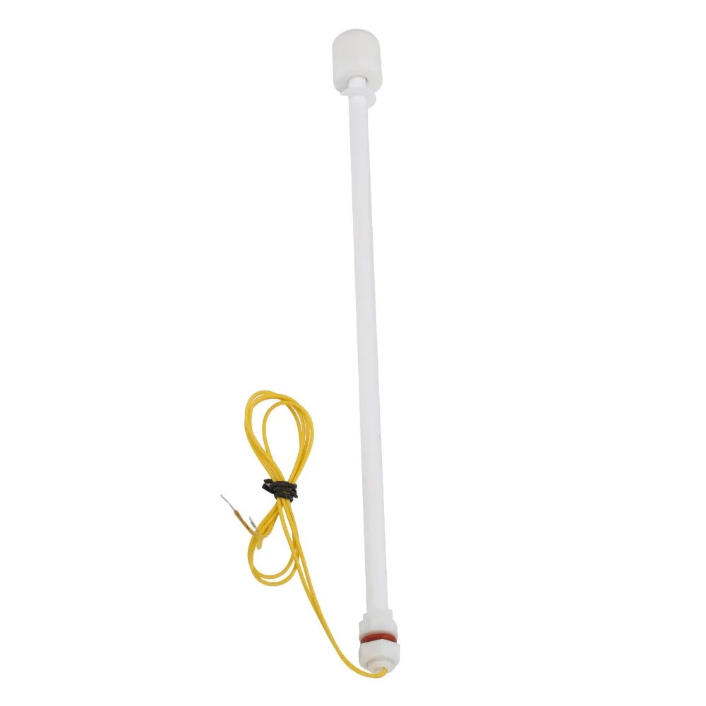 PP Plastic Float Switch DC110V M10 Thread Liquid Level Controller Simple Installation 100mΩ Liquid Level Sensor Petrochemical
