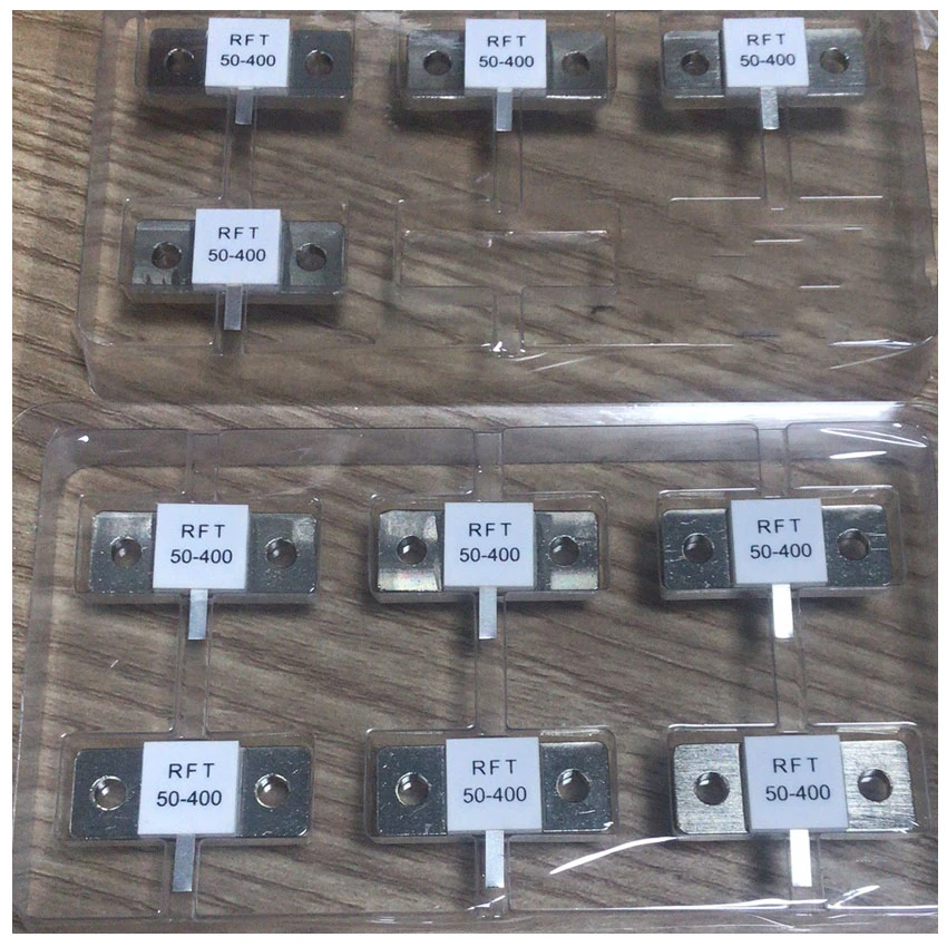 Resistor RF 50 Ohm 400W Frequência 2,5G Resistor de carga terminal de alta potência Vendas diretas do fabricante