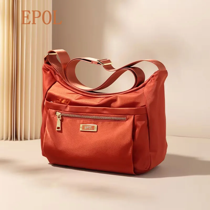 EPOL Women's Crossbody Bag Fashion Casual Oxford Large Shoulder Bag 2026 Trend Elegant Lightweight Shoulder Bags 6006-18