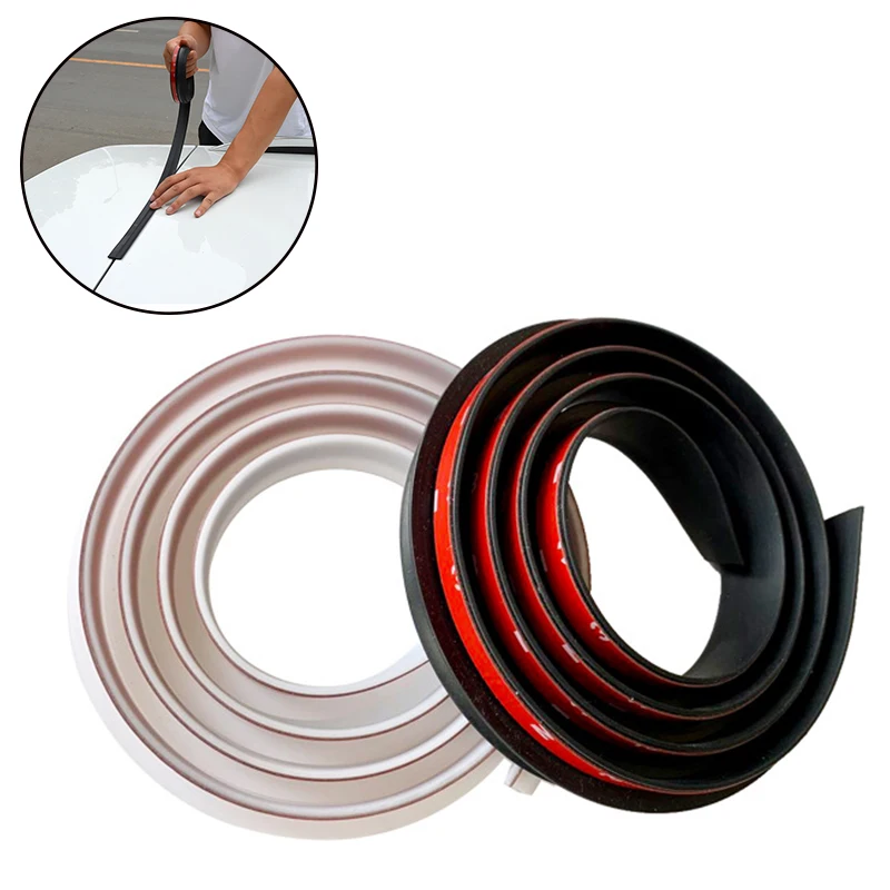 Car Rubber Sealing Strip Auto Trunk Lid Gap Seal Strip Hatchback Upper Edge Trim Auto Car Dustproof Sealant For Car SUV