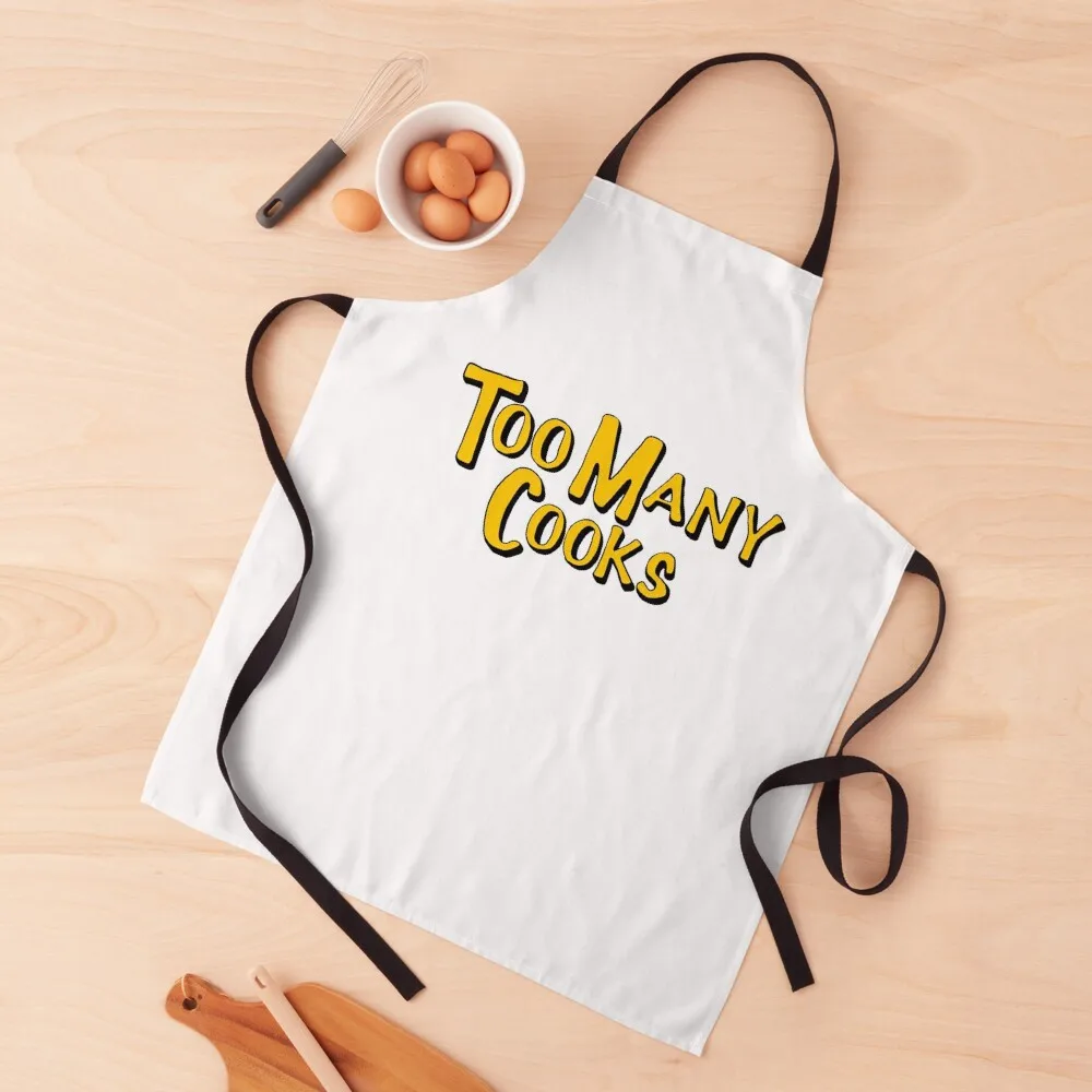 

Too Many Cooks - Adult Swim Short Apron esthetician For Woman kitchen woman Apron