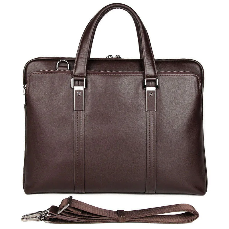 Stock Inventory Clearance Sale Women's Luxury Genuine Leather Bags Men's Briefcase