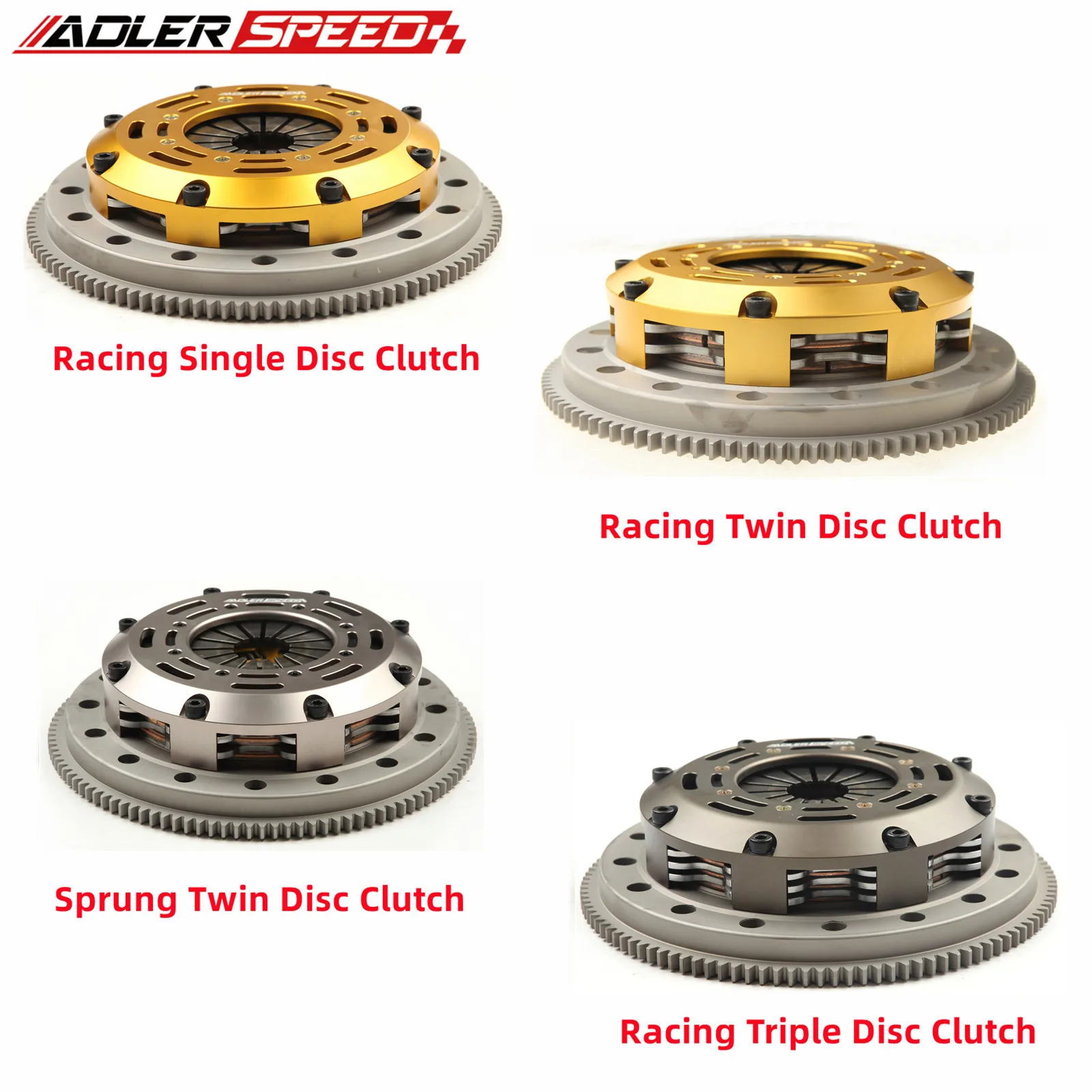 

ADLERSPEED Racing /Street Clutch Single/Twin/Triple Disc Kit MEDIUM For BMW 325 330 530 X3 Z4 E46 E60 E83 E85 E86 M54; 6-Speed