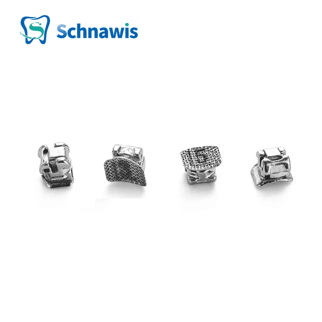 20Pcs/set Dental Orthodontic Metal Self-ligating Brackets Braces Movable Hooks Roth MBT Edgewise +Tool Orthodont Materiales