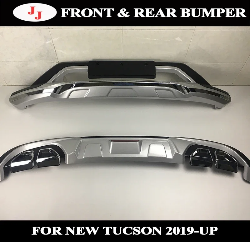 Car Front and Rear Bumper For Hyundai Tucson 2019 2020 Accessories Protector body kits Anti-impact Plate High Quality Brand ABS