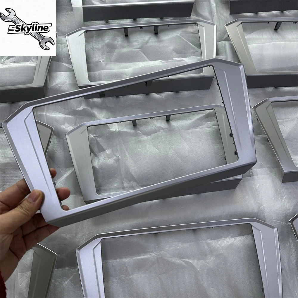 3GD 858 069 B VR4 For  B8 MIB Silver Host Multimedia Display   Plastic Frame trim 3GD858069B