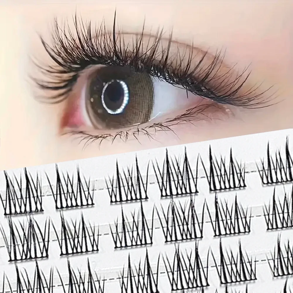 Buy1 take 1 DIY 3D Cluster ขนตาปลอม – ใช้งานง่าย 3 ขั้นตอน ลุคเป็นธรรมชาติ เป็นมิตรกับผู้เริ่มต้น