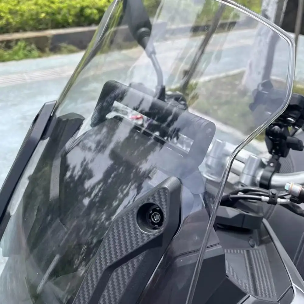 ل VOGE SR1 ADV 125 دراجة نارية المقود تمديد نظام تحديد المواقع والملاحة دعم العارضة حامل هاتف حامل مكافحة الاهتزاز قوس #4