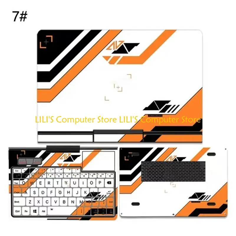 

A52B точная вырезанная декоративная наклейка для ноутбука, защитная пленка для всего тела для 8 дюймов