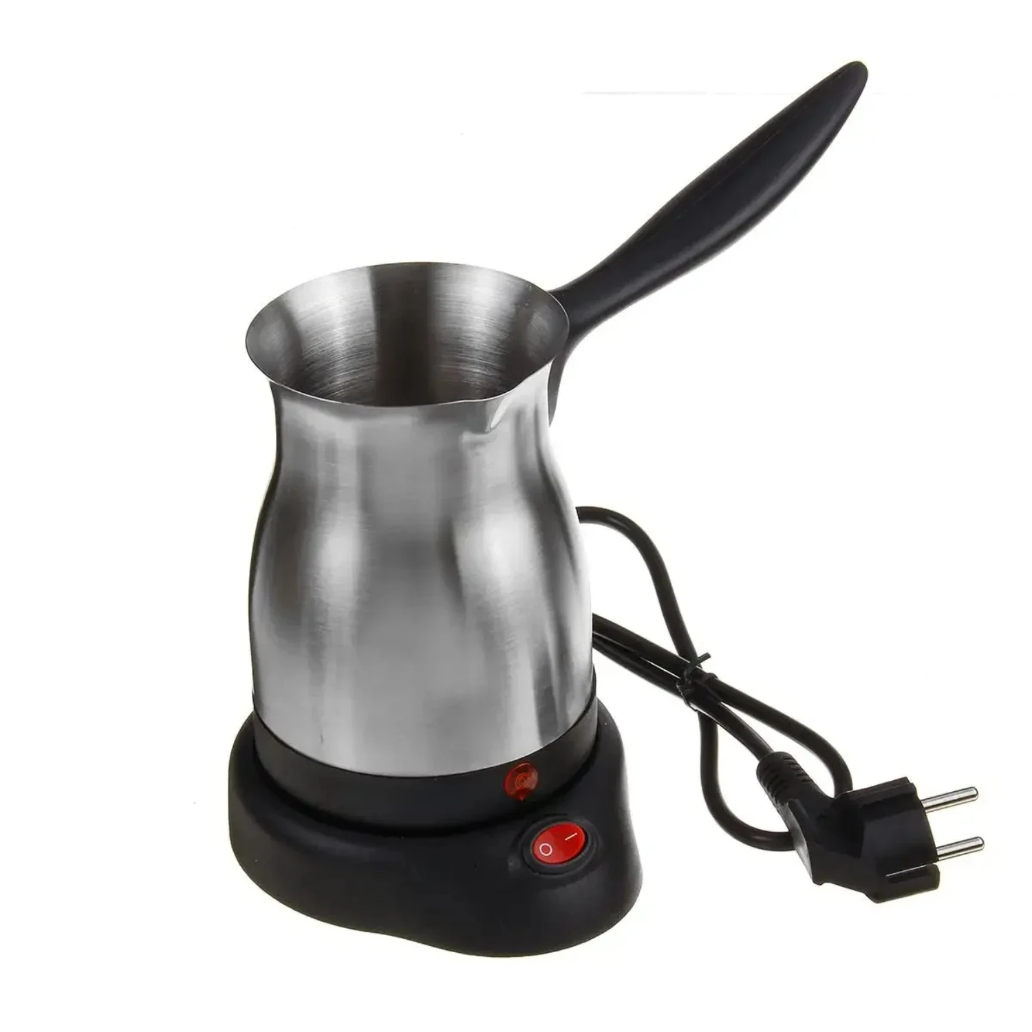 800W Portable Coffee Maker Stainless Steel Office Tea Pot