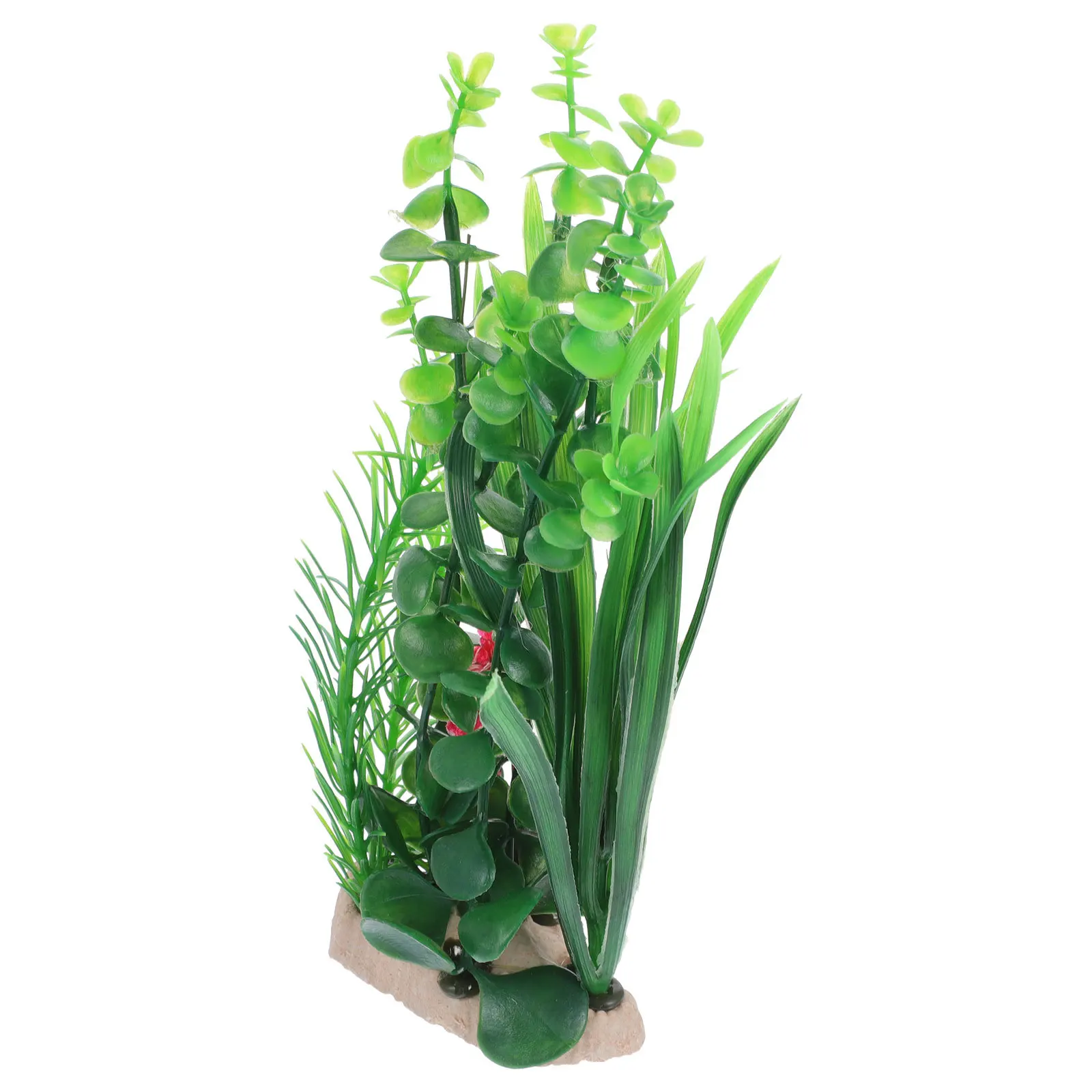 

1Pcs Simulation Plastic Aquatic Grass Fish Tank Decor Realistic Aquarium Ornament Underwater Adornment Green Plant Landscape