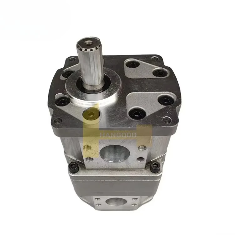 Hangood Excavator Parts Hydraulic Main Pump for  UH025  MS70 2 Stage Main Hydraulic 13 Teeth Gear Pump