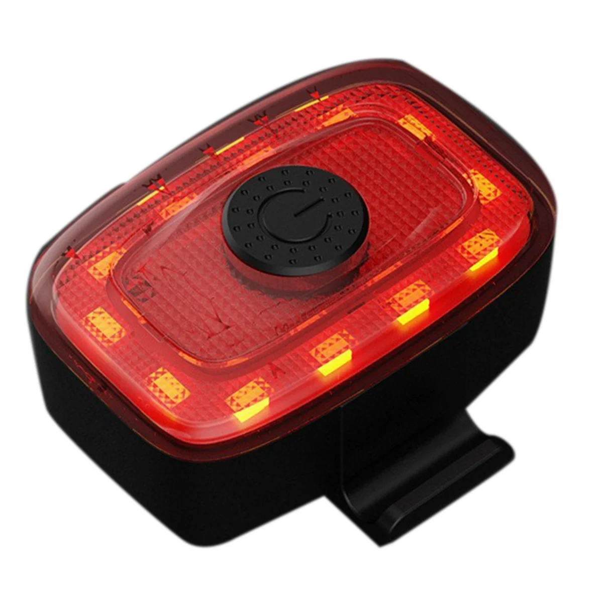 Bicycle Rear Light Bike Tail Light USB Rechargeable Road Saddle Seatpost LED Warning Cycling Lamp