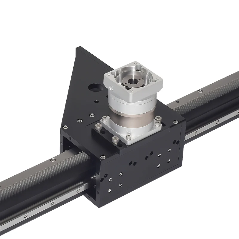 Customized QRXQ RXC50 Linear Module CNC Gear Rack Bearing Engine 100mm-2500mm Heavy Payload Linear Rails System Servo Motor