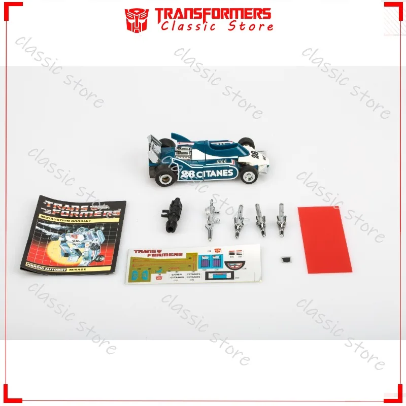 Jouets Transformers classiques G1, réédition KO édition Mirage Cybertron Autobots, figurines d'action, cadeaux à collectionner, en Stock