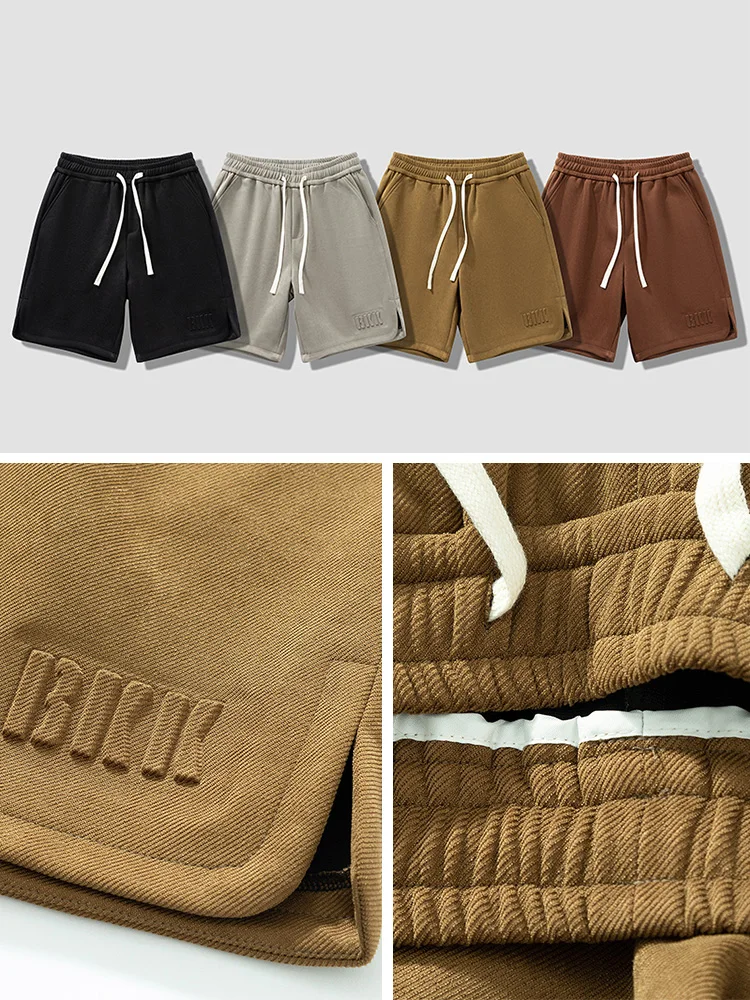 2023 New Summer Men\'s Shorts 8XL Plus Size Drawstring Baggy Sweatshorts Male Wide Breeches Pants Men Short Sweatpants Streetwear