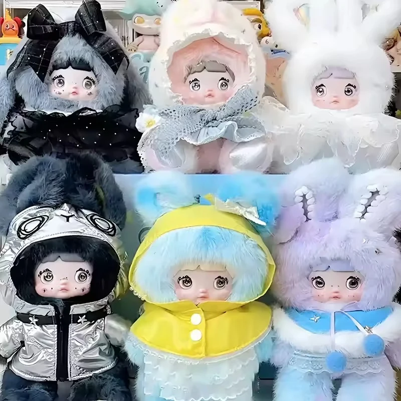 Nieuwe Nommi Weersverwachting Serie Blind Box Leuke Nommi V8 Mystery Box Kawaii Vinyl Gezicht Poppen Sleutelhanger Hanger Verrassing Tas Speelgoed