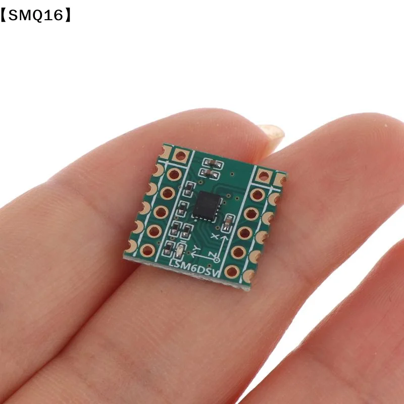 Six-Axis Sensor LSM6DSV Module SPI/I2C Compatible For Smol/SlimeVR - Accelerometer & Gyroscope Data Logging【SMQ】