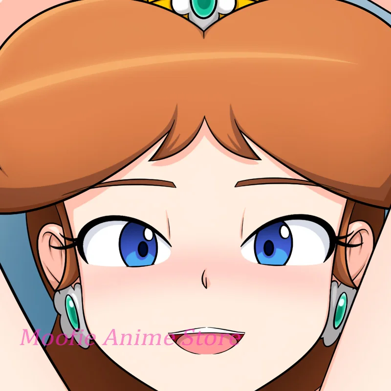 Anime Body Pillowcase Princess Daisy Dakimakura Life-Size Double-Sided Print 2WAY Pillow Cover