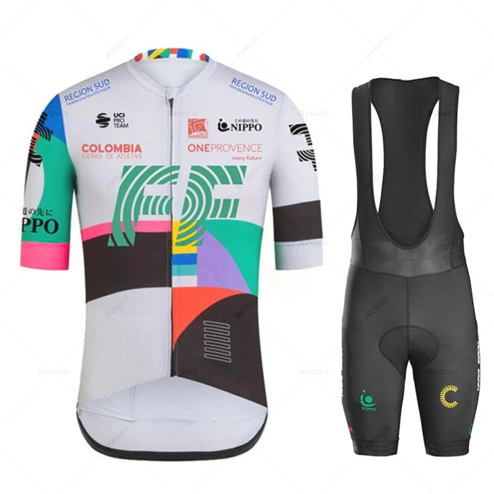 Bicycle 2022 Summer Short Sleeve Cycling Jersey Set Breathable Men MTB Bike Cycling Clothing Maillot Ropa Ciclismo Uniform Suit